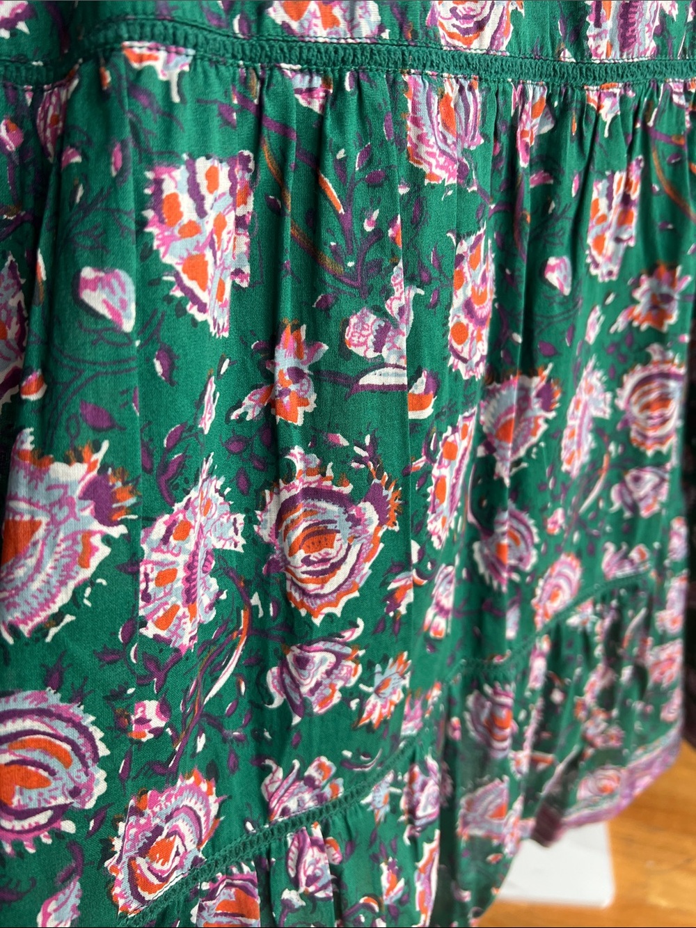 Cleobella Green Mini Dress NWT size XL - Picture 12 of 12